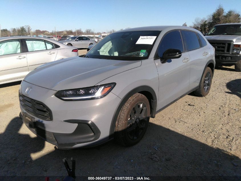2023 HONDA HR-V SPORT VIN: 3CZRZ2H55PM701191