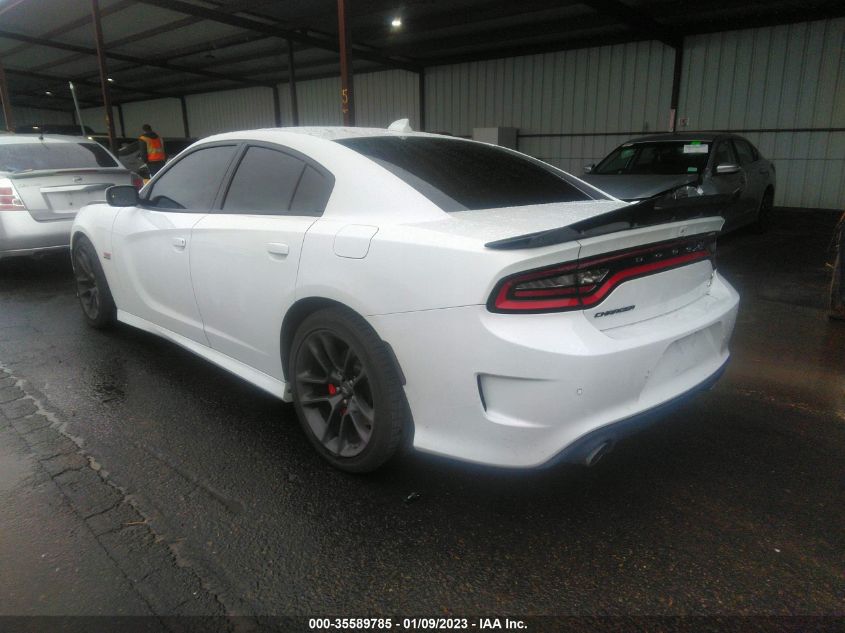 2021 DODGE CHARGER SCAT PACK VIN: 2C3CDXGJXMH518728