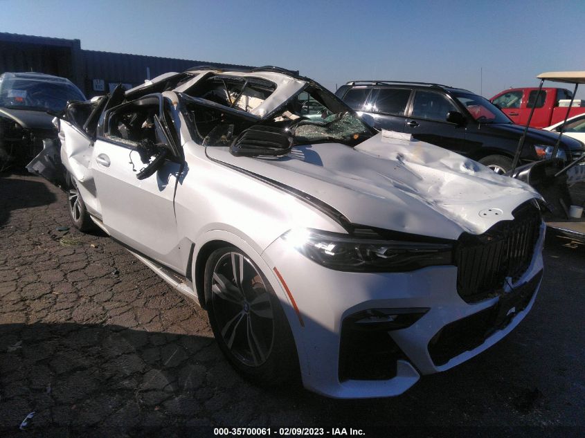 2021 BMW X7 XDRIVE40I VIN: 5UXCW2C09M9H97855