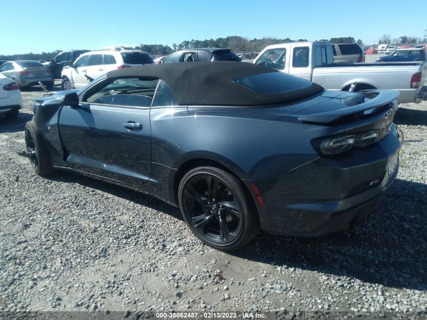 2022 CHEVROLET CAMARO 3LT VIN: 1G1FD3DS7N0108787