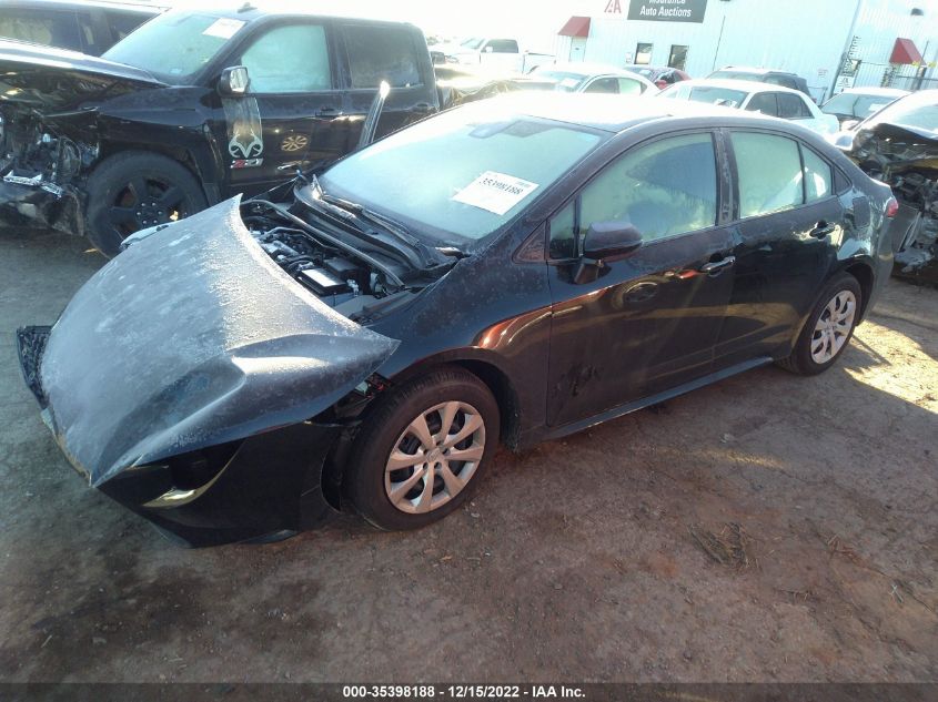 2022 TOYOTA COROLLA LE VIN: 5YFEPMAE1NP384449
