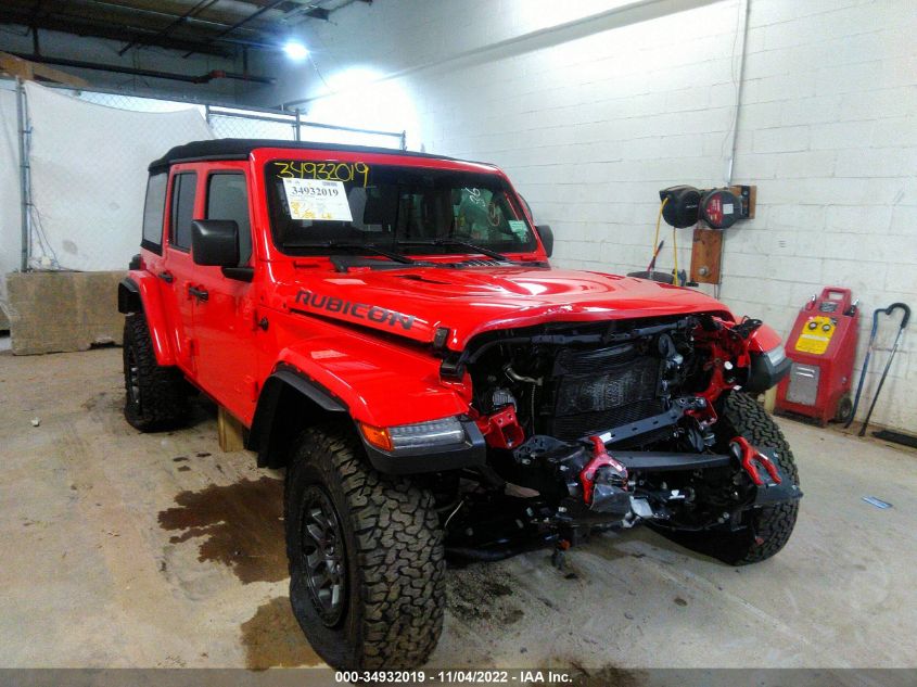 2021 JEEP WRANGLER UNLIMITED RUBICON VIN: 1C4JJXFG7MW824286