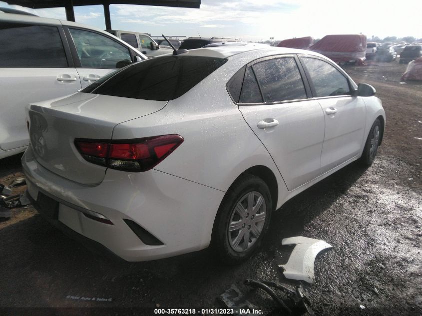 2022 KIA RIO S VIN: 3KPA24AD1NE462377