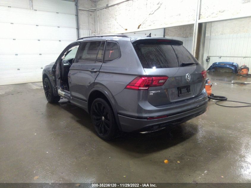 2021 VOLKSWAGEN TIGUAN SE/SE R-LINE BLACK/SEL VIN: 3VV2B7AX8MM139921