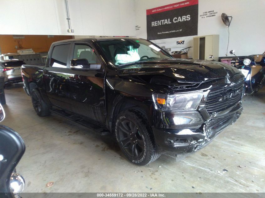 2021 RAM 1500 BIG HORN VIN: 1C6RREFT5MN660384