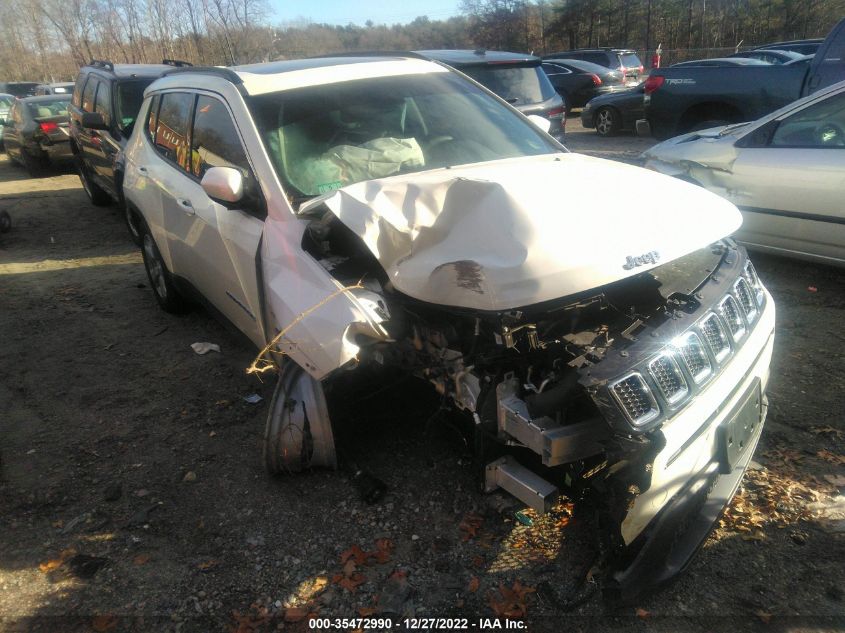 2021 JEEP COMPASS LATITUDE VIN: 3C4NJDBB0MT544998