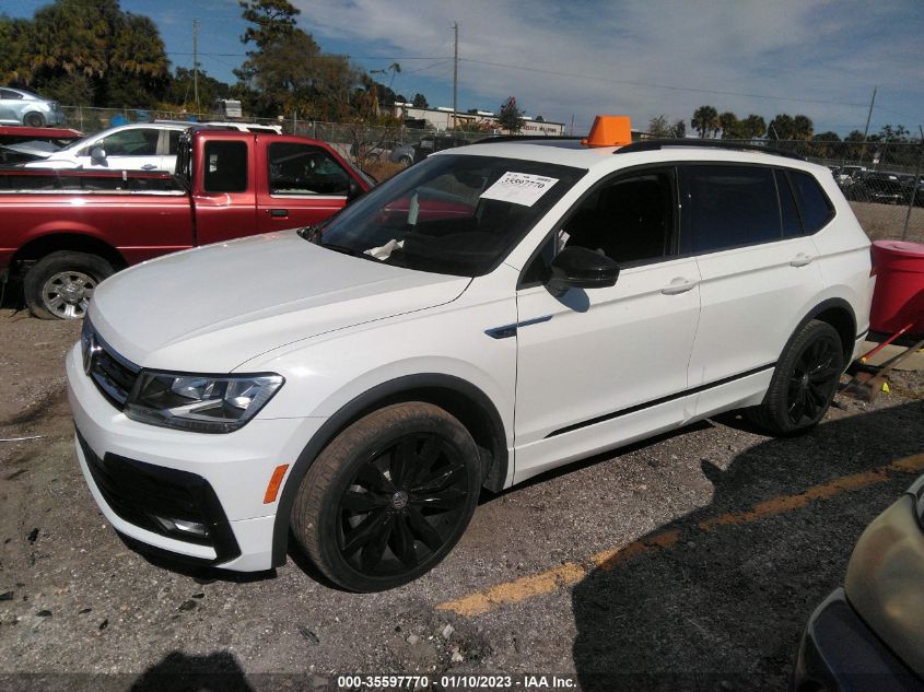 2021 VOLKSWAGEN TIGUAN SE/SE R-LINE BLACK/SEL VIN: 3VV3B7AX0MM095076
