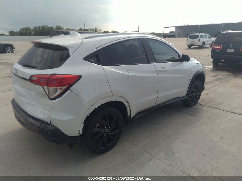 2021 HONDA HR-V SPORT VIN: 3CZRU5H16MM733141
