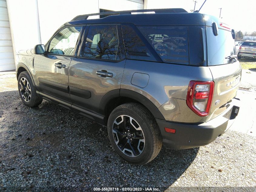 2021 FORD BRONCO SPORT OUTER BANKS VIN: 3FMCR9C69MRA38397
