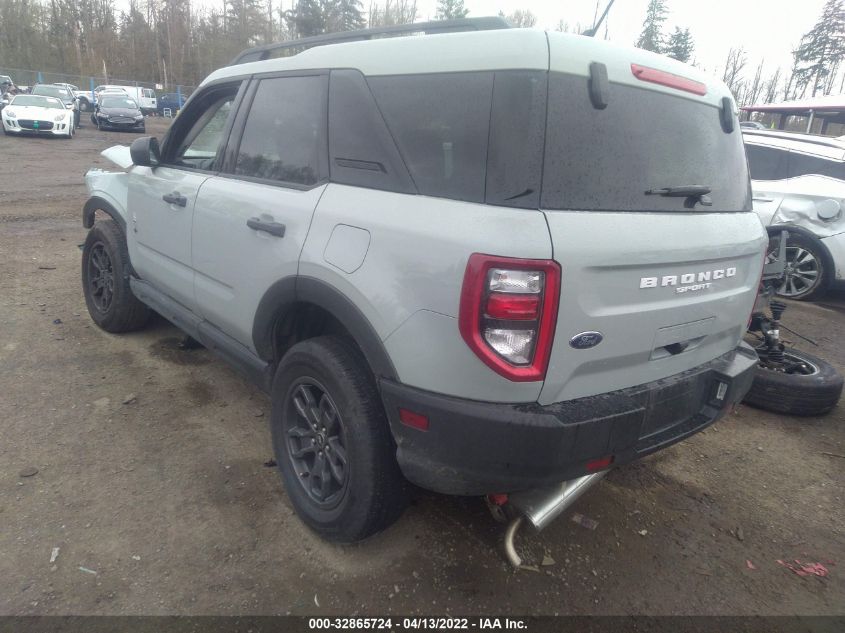 2021 FORD BRONCO SPORT BIG BEND VIN: 3FMCR9B63MRA95891