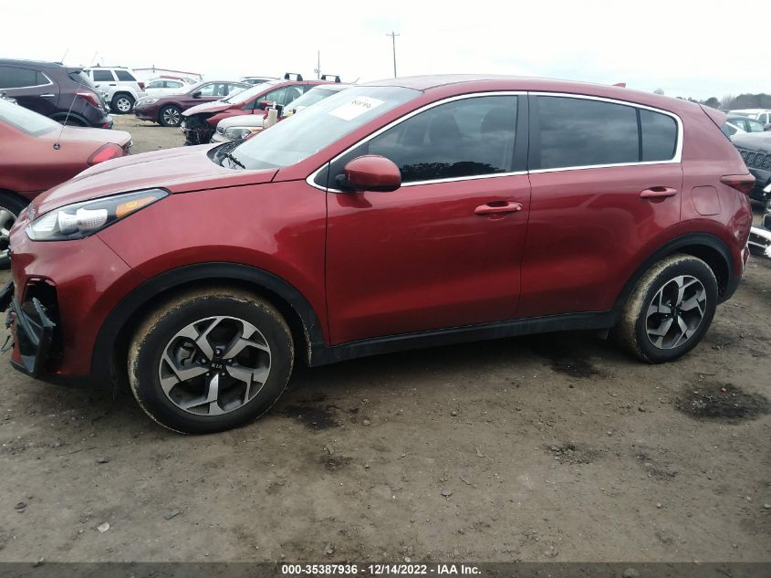 2020 KIA SPORTAGE LX VIN: KNDPM3AC7L7738712