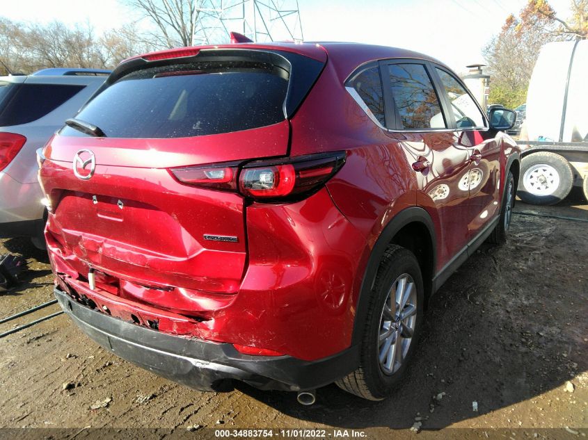 2022 MAZDA CX-5 2.5 S SELECT PACKAGE VIN: JM3KFBBM7N0612052