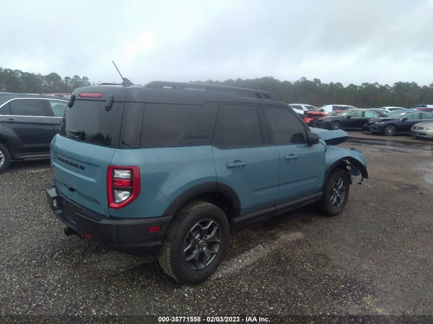 2022 FORD BRONCO SPORT BADLANDS VIN: 3FMCR9D97NRD27353