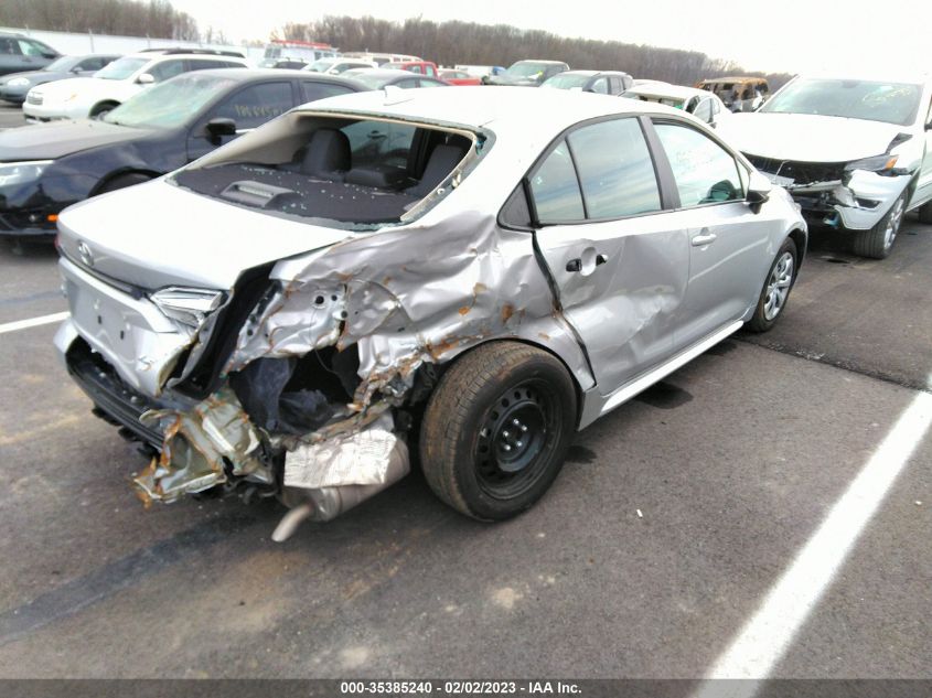 2021 TOYOTA COROLLA LE VIN: 5YFEPMAE9MP236516