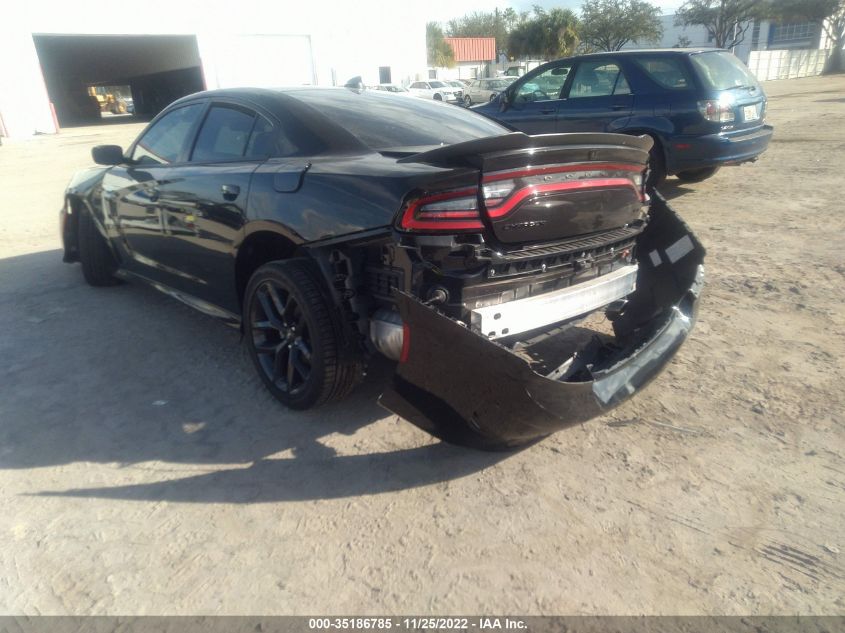 2022 DODGE CHARGER GT VIN: 2C3CDXHG1NH138777