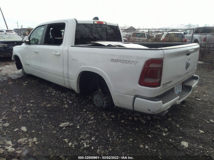 2022 RAM 1500 LARAMIE VIN: 1C6SRFJTXNN140911
