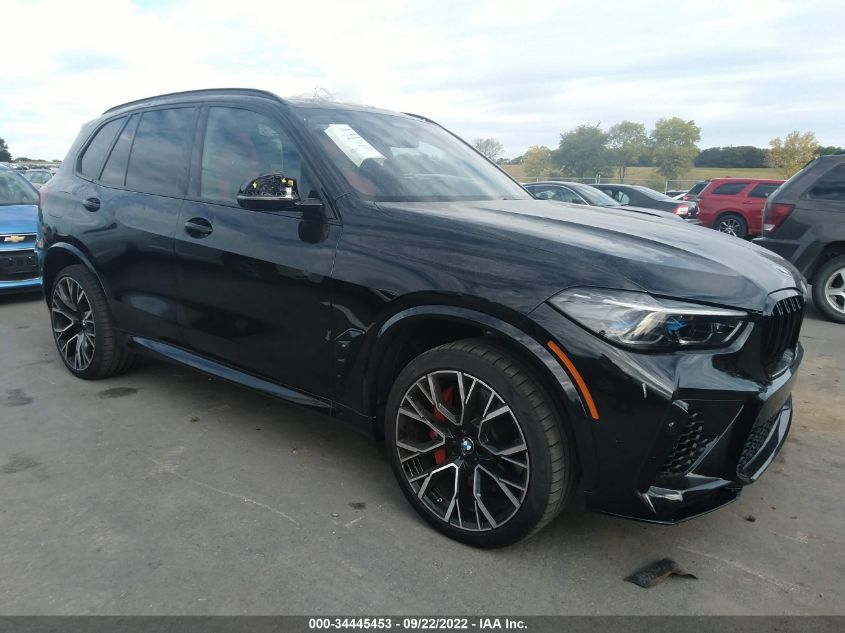 2022 BMW X5 M VIN: 5YMJU0C02N9L49076