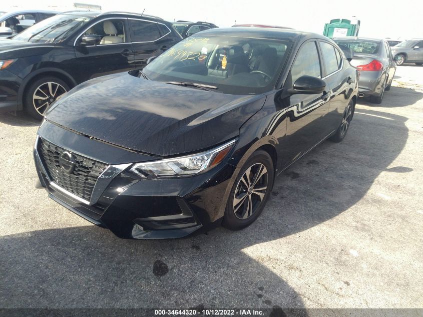 2021 NISSAN SENTRA SV VIN: 3N1AB8CV8MY286408
