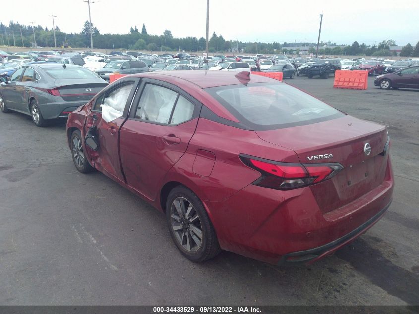 2021 NISSAN VERSA SV VIN: 3N1CN8EV2ML881927