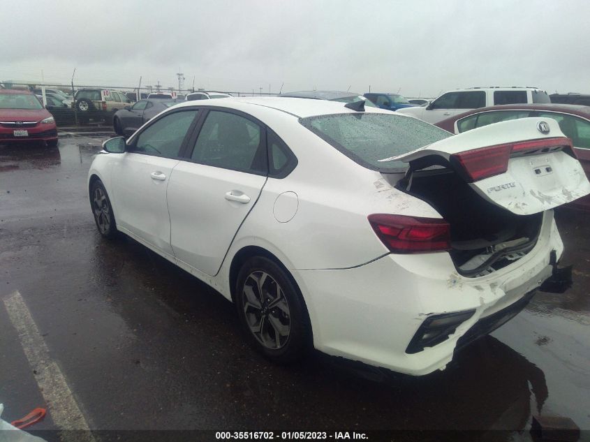 2021 KIA FORTE LXS VIN: 3KPF24AD6ME354812