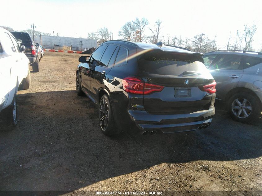 2021 BMW X3 M VIN: 5YMTS0C06M9F37227