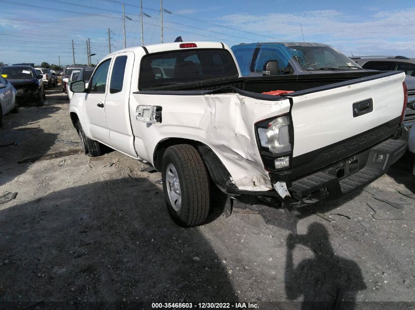 2022 TOYOTA TACOMA 2WD SR/SR5 VIN: 3TYRX5GN9NT044394