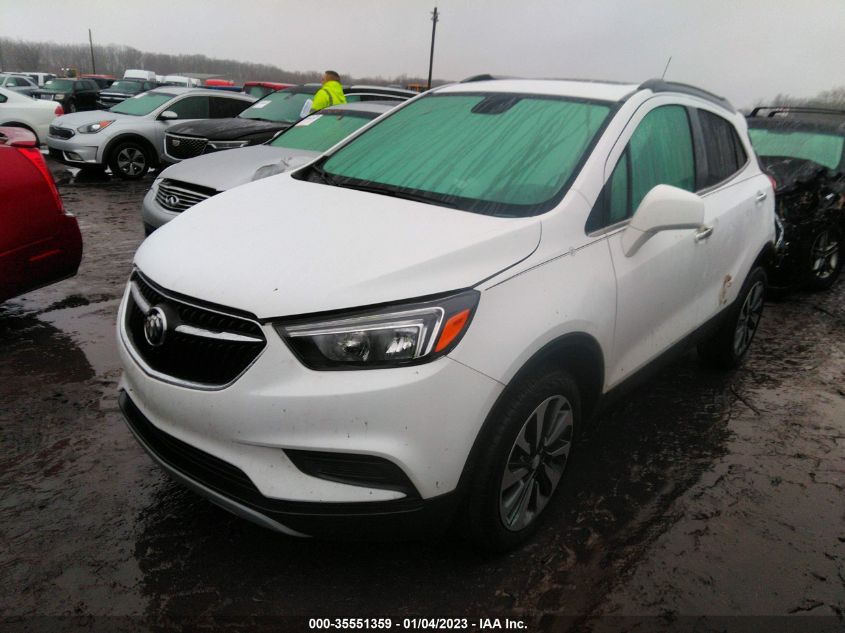 2021 BUICK ENCORE PREFERRED VIN: KL4CJESB7MB347691
