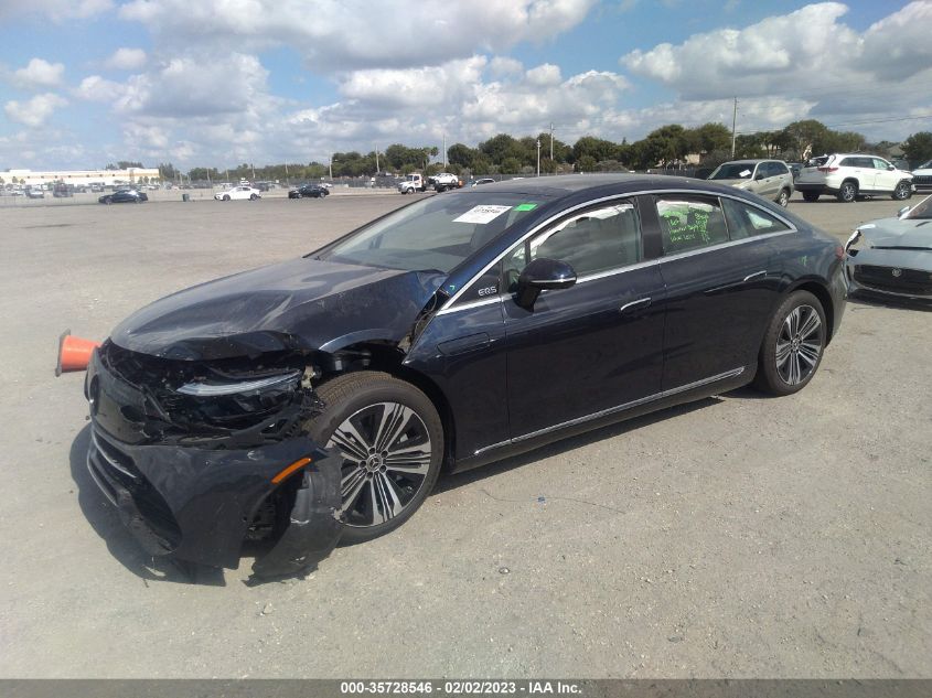 2023 MERCEDES-BENZ EQS EQS 450+ VIN: W1KCG2DB6PA025706