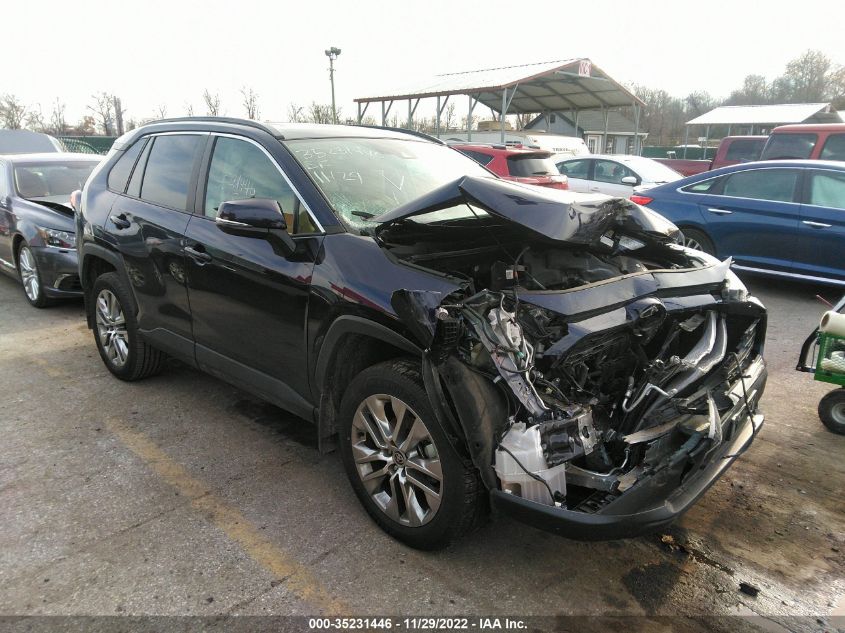 2021 TOYOTA RAV4 XLE PREMIUM VIN: 2T3A1RFV6MW189957