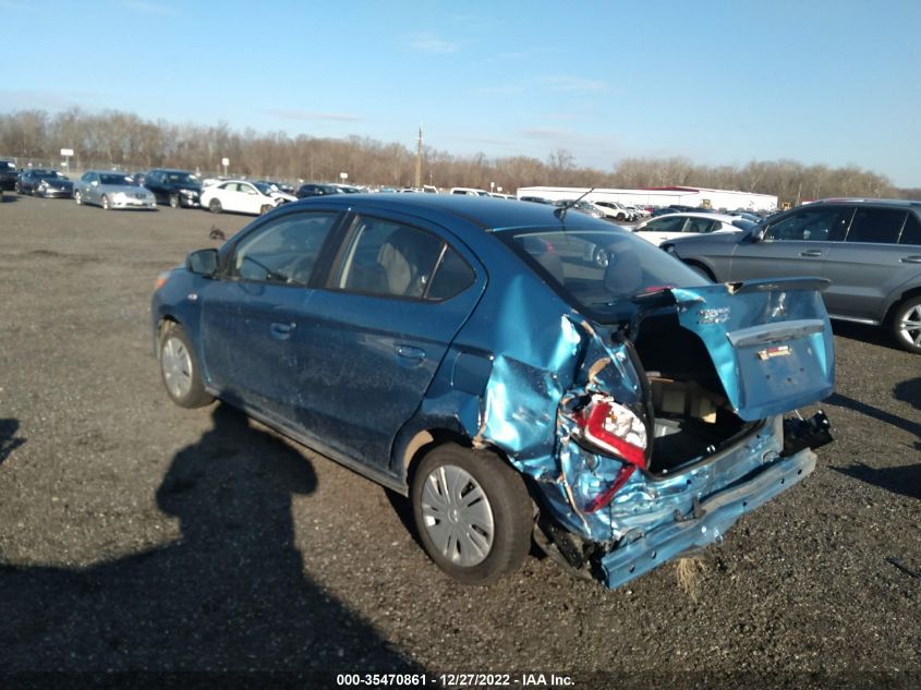 2022 MITSUBISHI MIRAGE G4 ES/LE/BLACK EDITION VIN: ML32FUFJXNHF06030