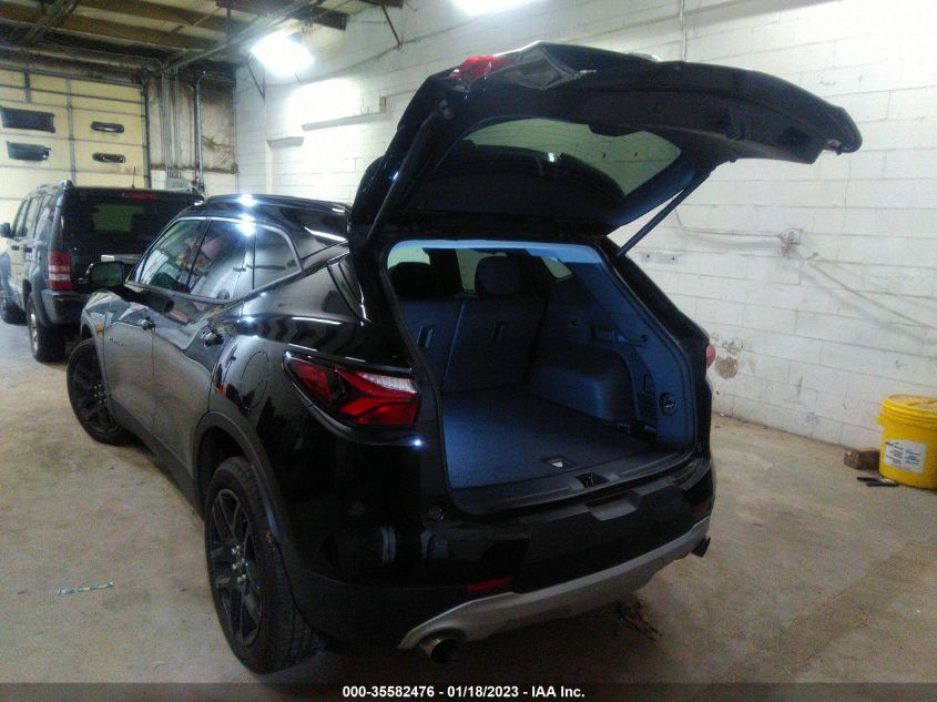 2022 CHEVROLET BLAZER LT VIN: 3GNKBHR42NS165370