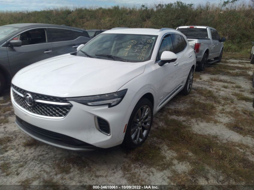 2021 BUICK ENVISION AVENIR VIN: LRBFZRR4XMD110822