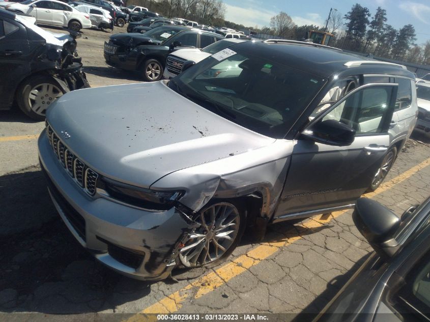 2022 JEEP GRAND CHEROKEE L SUMMIT VIN: 1C4RJKET3N8503856