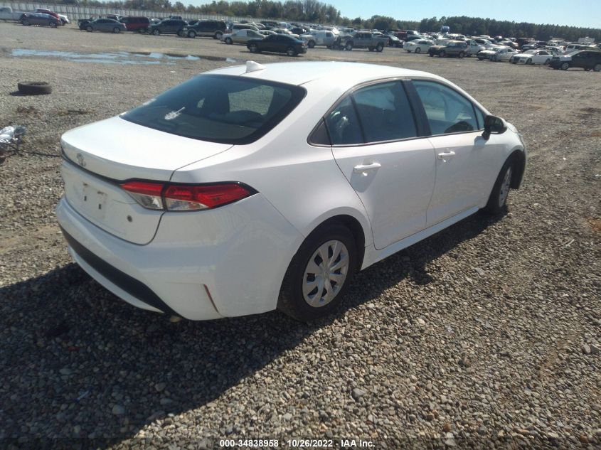 2021 TOYOTA COROLLA L VIN: 5YFDPMAEXMP192201