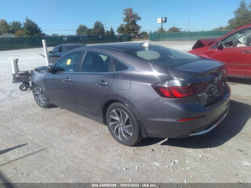 2021 HONDA INSIGHT TOURING VIN: 19XZE4F92ME000083