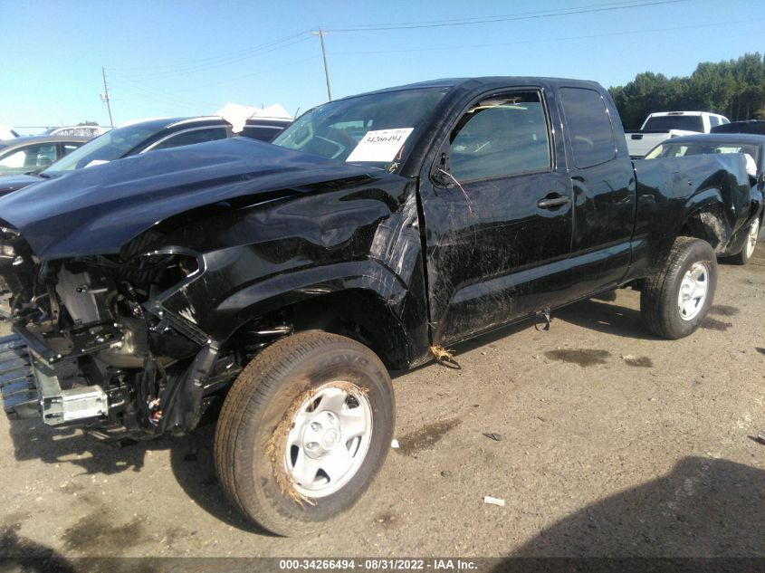 2022 TOYOTA TACOMA 2WD SR/SR5 VIN: 3TYRX5GN4NT061121