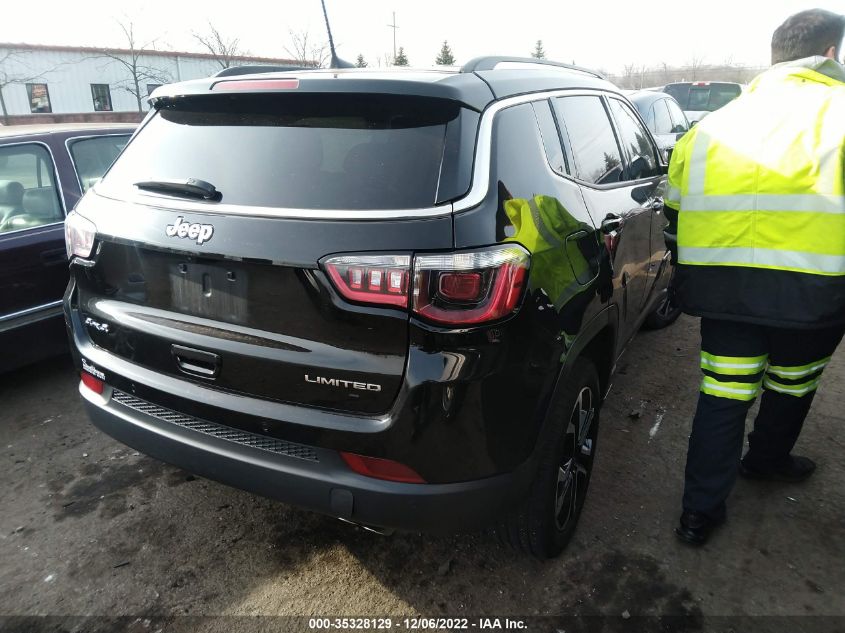 2022 JEEP COMPASS LIMITED VIN: 3C4NJDCB1NT107835