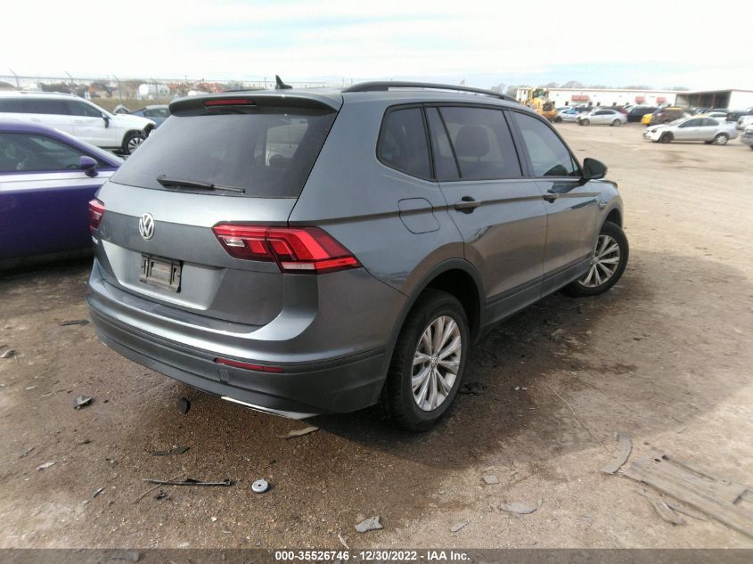 2020 VOLKSWAGEN TIGUAN S VIN: 3VV1B7AX2LM009451