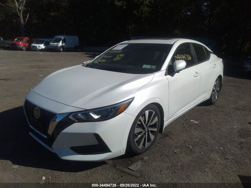 2021 NISSAN SENTRA SV VIN: 3N1AB8CV1MY269689