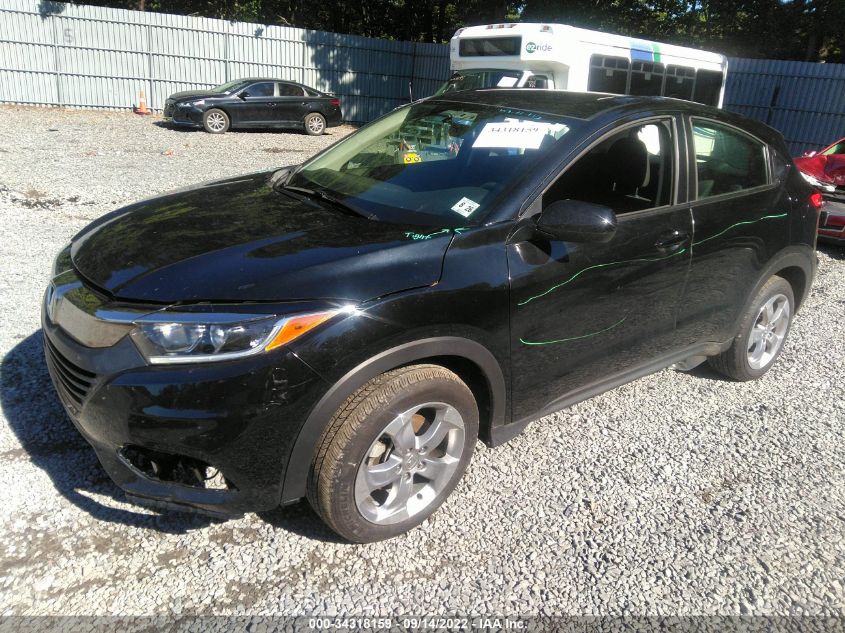 2021 HONDA HR-V LX VIN: 3CZRU6H35MM753078