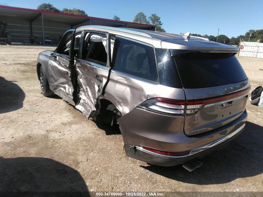 2020 LINCOLN AVIATOR RESERVE VIN: 5LM5J7XC7LGL00733