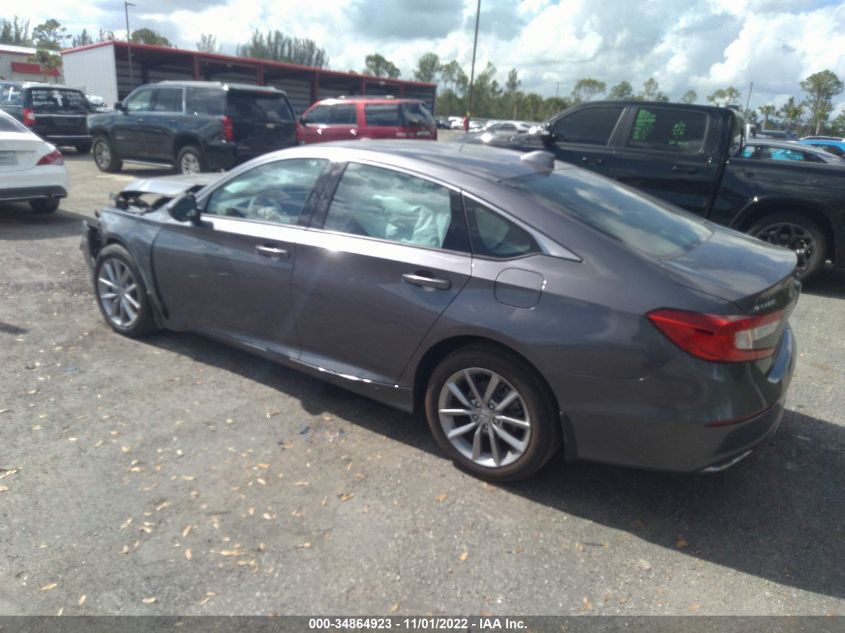 2022 HONDA ACCORD SEDAN LX VIN: 1HGCV1F15NA019506