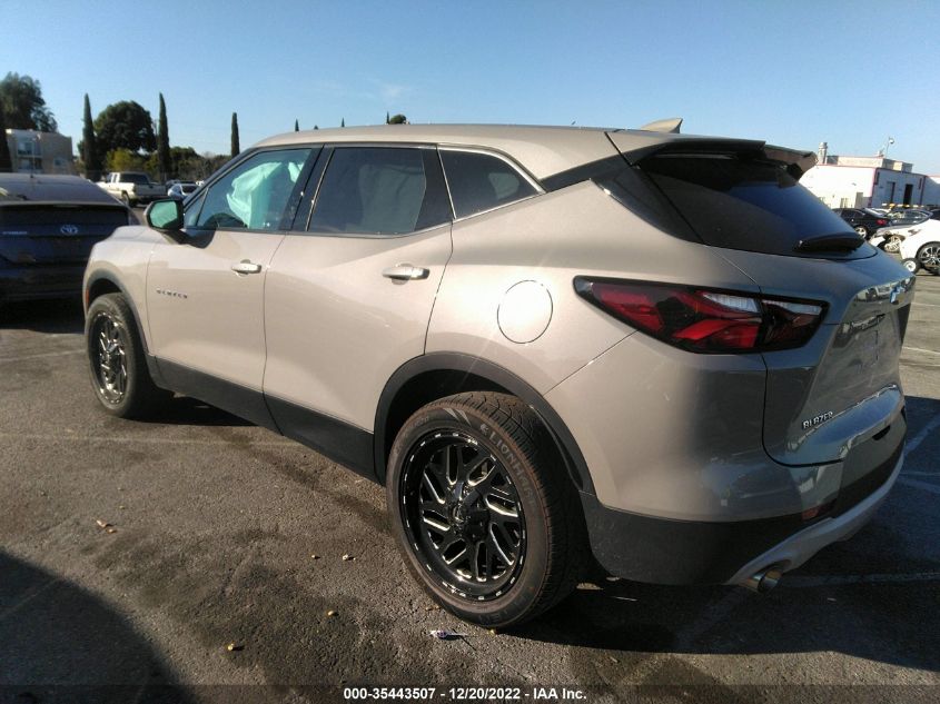 2021 CHEVROLET BLAZER LT VIN: 3GNKBCR4XMS575173