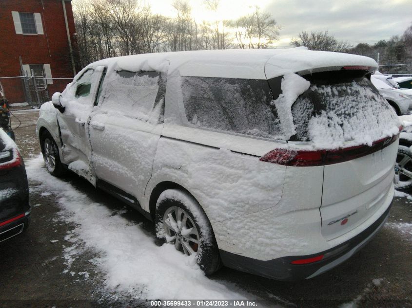 2022 KIA CARNIVAL LX VIN: KNDNB4H39N6091148
