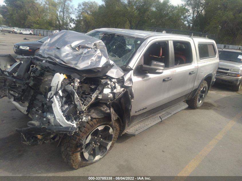 2021 RAM 1500 REBEL VIN: 1C6SRFLT2MN713585