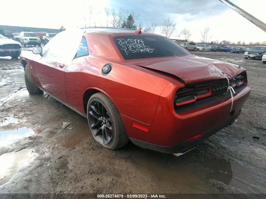 2021 DODGE CHALLENGER R/T SCAT PACK VIN: 2C3CDZFJ2MH664747