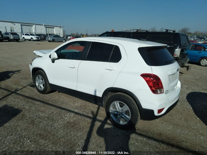 2020 CHEVROLET TRAX LS VIN: KL7CJKSB7LB052347