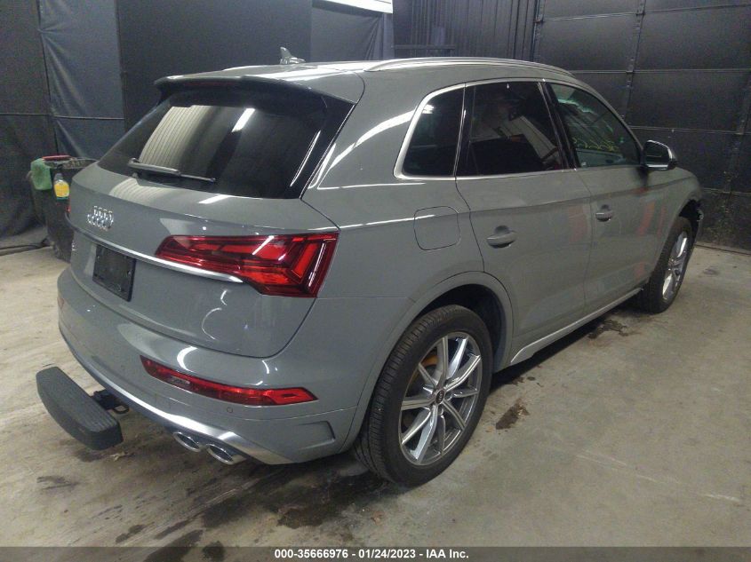 2022 AUDI SQ5 PREMIUM PLUS VIN: WA1B4AFY6N2023143