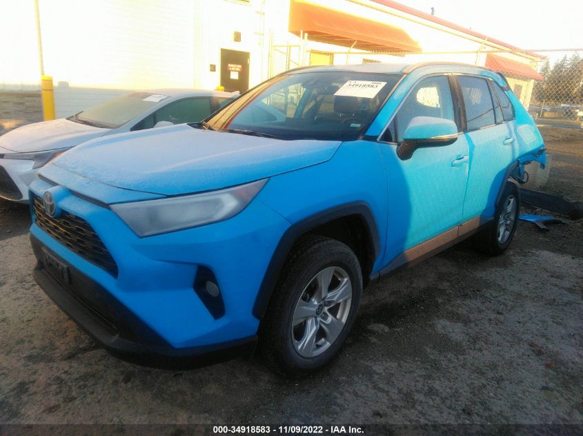 2021 TOYOTA RAV4 XLE VIN: 2T3P1RFVXMW192810