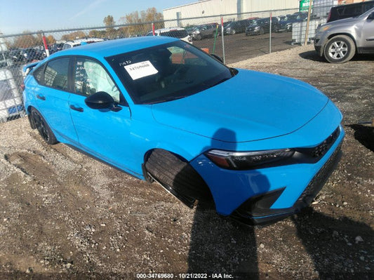 2022 HONDA CIVIC HATCHBACK SPORT VIN: 19XFL2H82NE017095